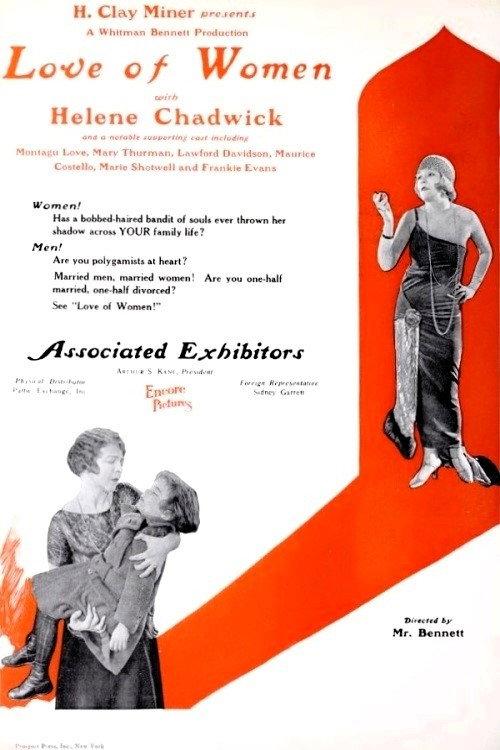 Love of Women 1924 official movie poster