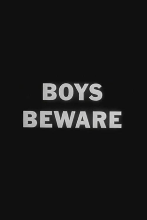 Boys Beware 1961 official movie poster
