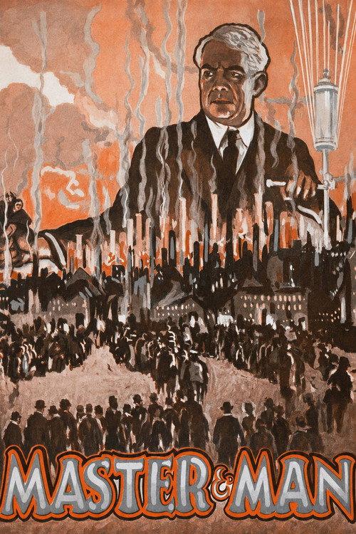Master & Man 1929 official movie poster