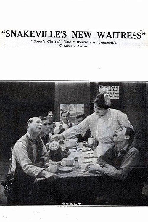 Snakeville's New Waitress 1914 official movie poster