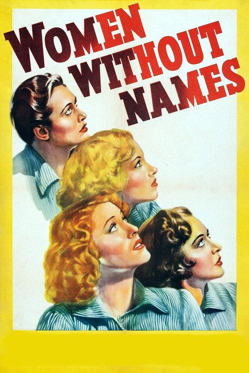 Women Without Names 1940 official movie poster