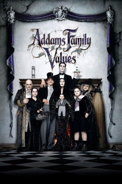 Addams Family Values 1993 official movie poster