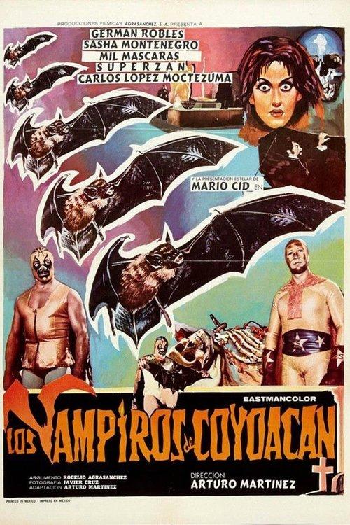 The Vampires of Coyoacan 1974 official movie poster