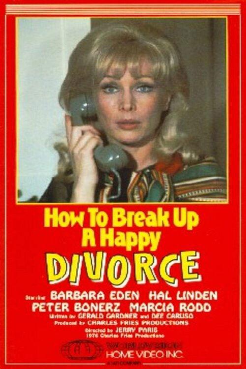 How to Break Up a Happy Divorce 1976 official movie poster