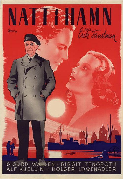 Natt i hamn 1943 official movie poster
