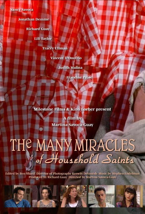 The Many Miracles of Household Saints 2024 official movie poster