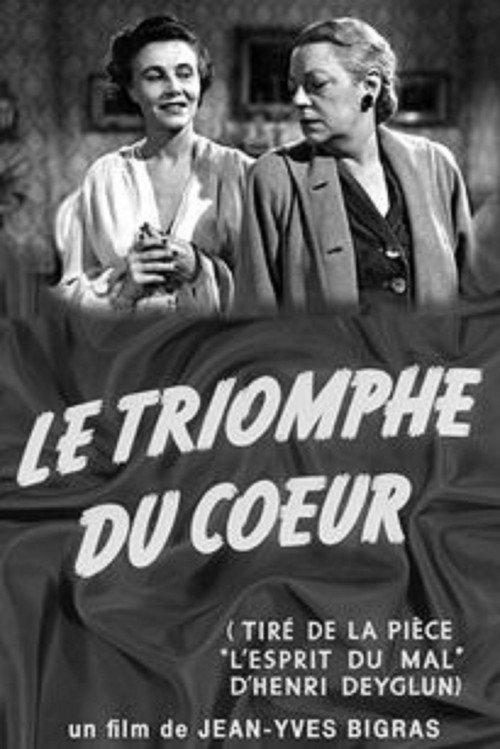 L'esprit du mal 1954 official movie poster