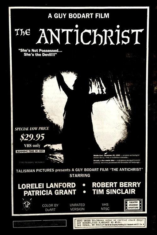 The Antichrist 1991 official movie poster
