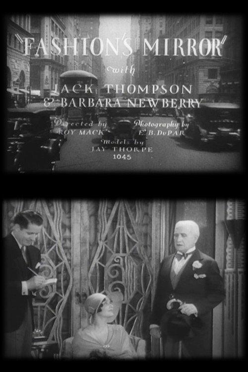 Fashion's Mirror 1930 official movie poster