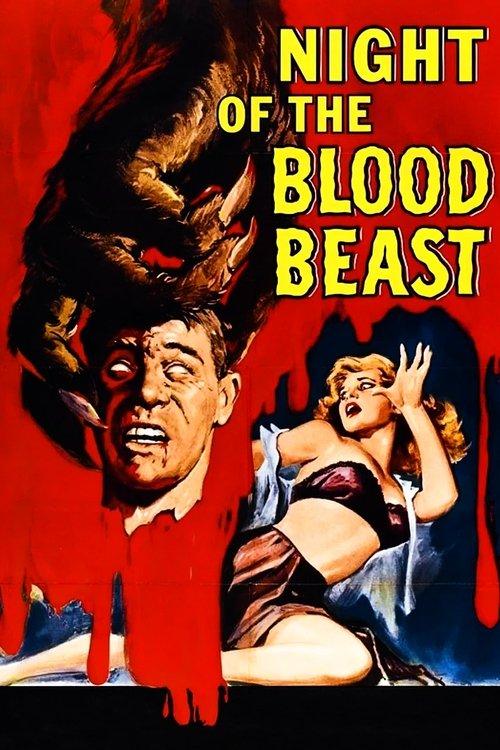 Night of the Blood Beast 1958 official movie poster