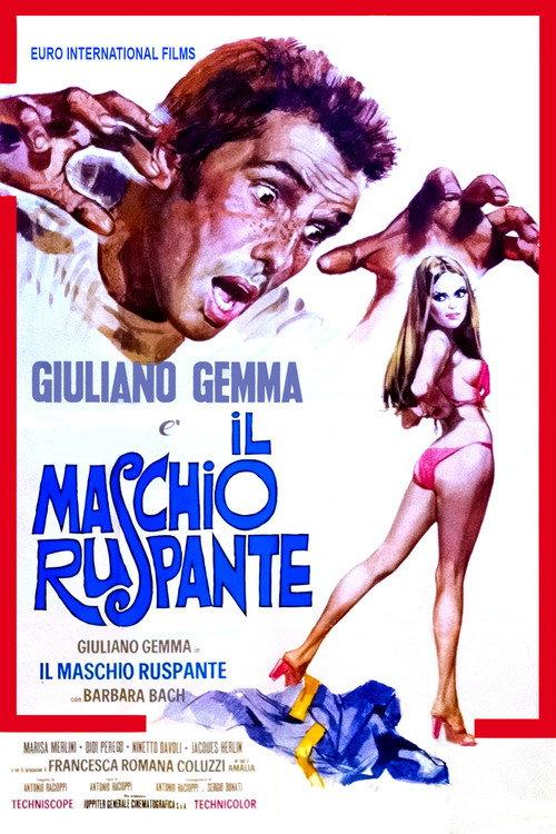 Il maschio ruspante 1973 official movie poster