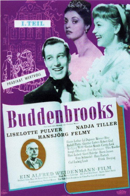 Buddenbrooks - 1. Teil 1959 official movie poster