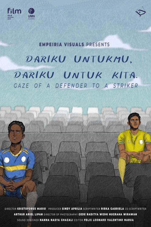 Gaze of a Defender to a Striker 2023 official movie poster