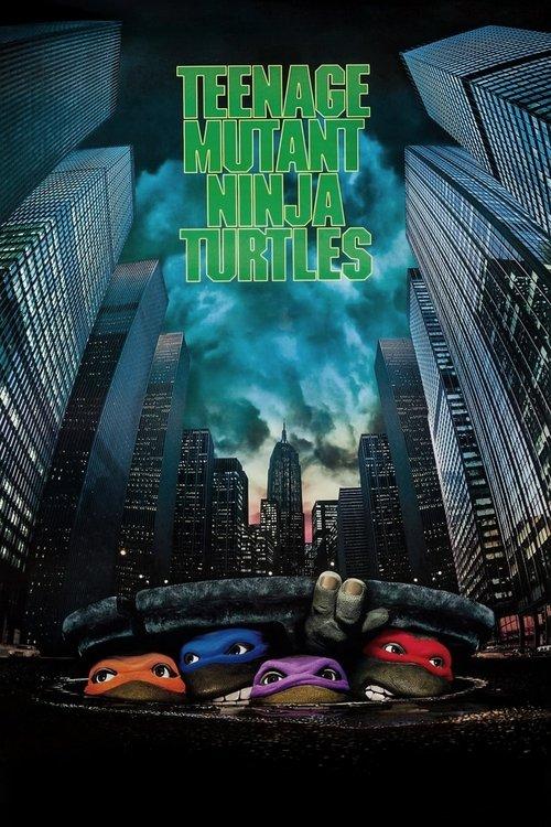 Teenage Mutant Ninja Turtles 1990 official movie poster