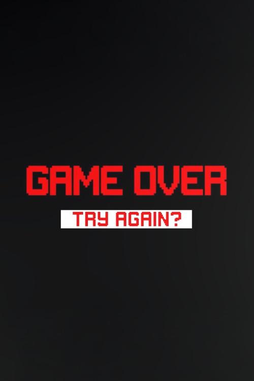 GAME OVER 2022 official movie poster