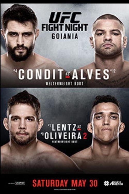 UFC Fight Night 67: Condit vs. Alves 2015 official movie poster