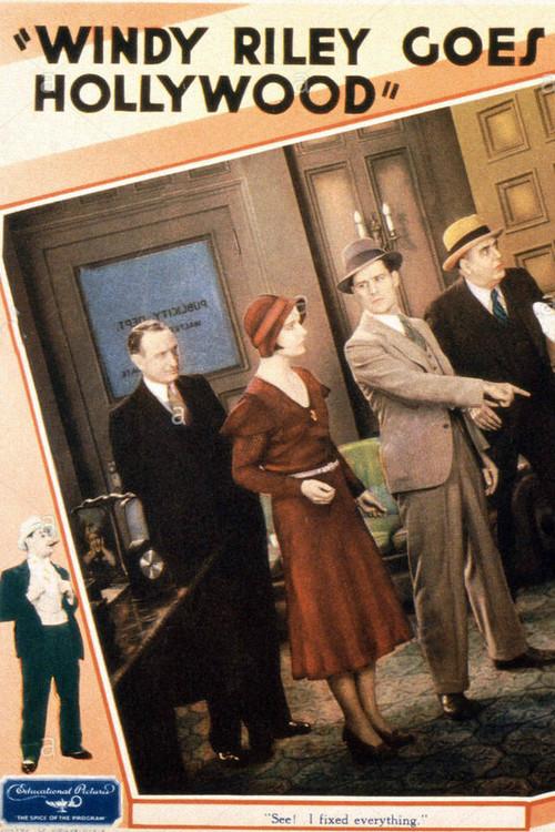Windy Riley Goes Hollywood 1931 official movie poster