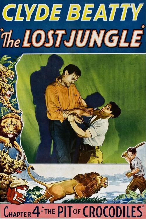 The Lost Jungle 1934 official movie poster