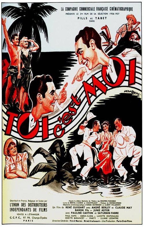 Toi, c'est moi 1936 official movie poster