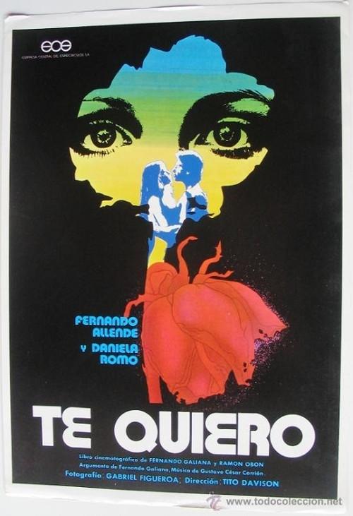 Te quiero 1979 official movie poster
