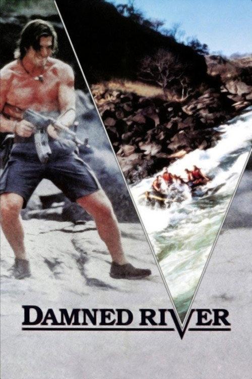 Damned River 1989 official movie poster