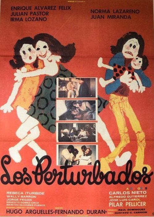 Los perturbados 1972 official movie poster