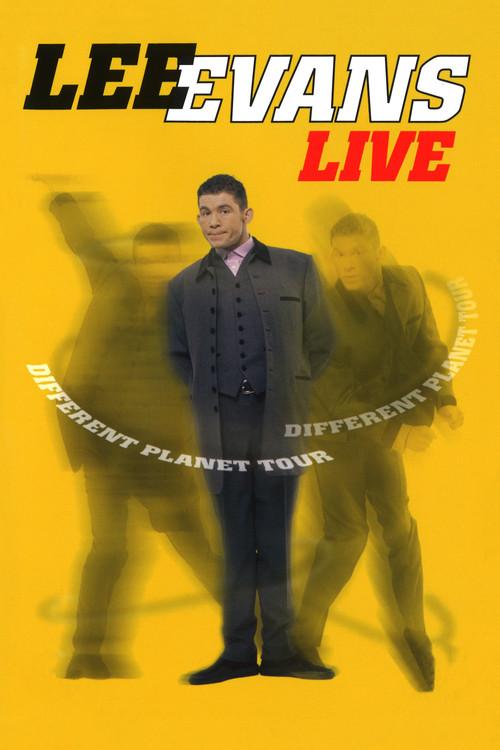 Lee Evans Live: The Different Planet Tour 1996 official movie poster