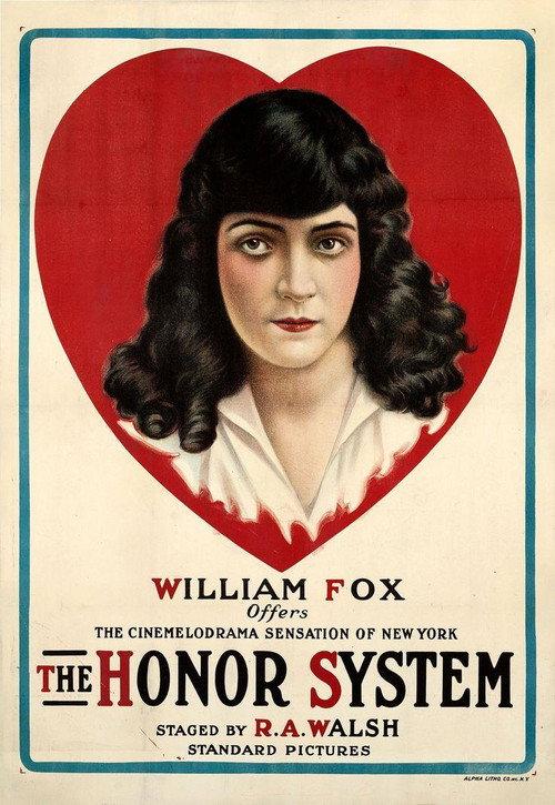 The Honor System 1917 official movie poster