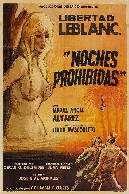 Noches prohibidas 1968 official movie poster