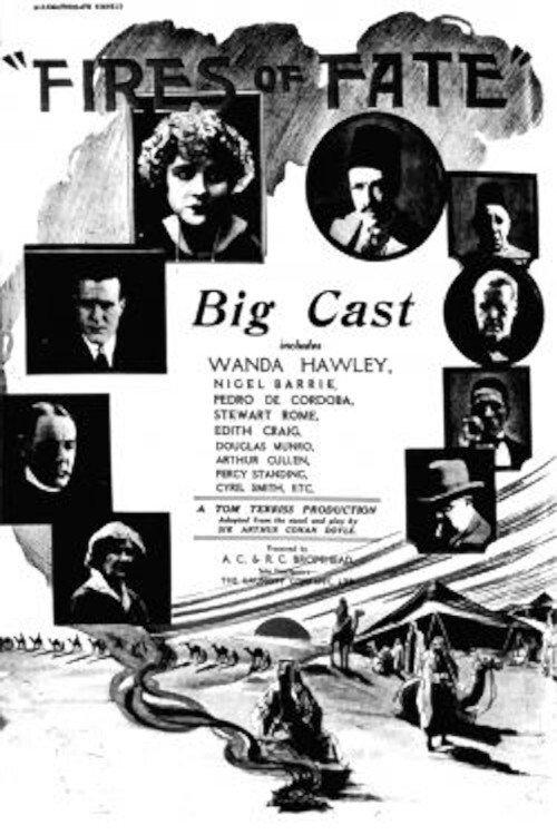 Fires of Fate 1923 official movie poster