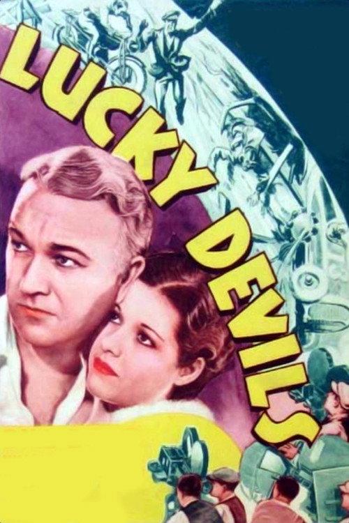 Lucky Devils 1933 official movie poster