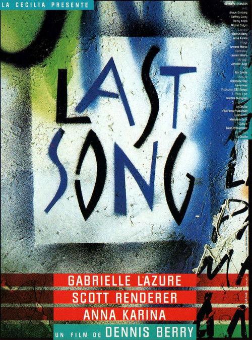 Last Song 1987 official movie poster