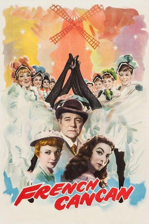 French Cancan 1955 official movie poster
