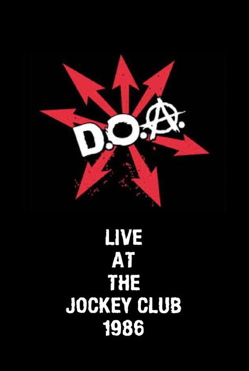 D.O.A. Live at The Jockey Club 1986 official movie poster