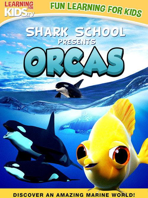 Shark School: Orcas  official movie poster