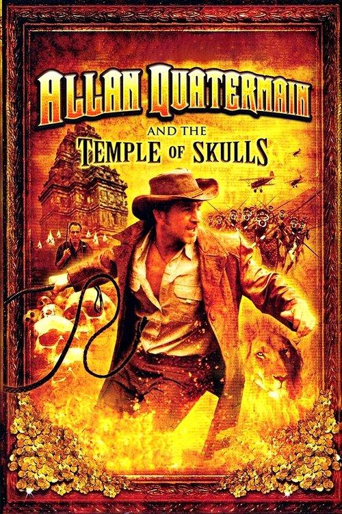 Allan Quatermain and the Temple of Skulls 2008 official movie poster