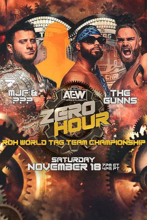 AEW Full Gear 2023: Zero Hour 2023 official movie poster