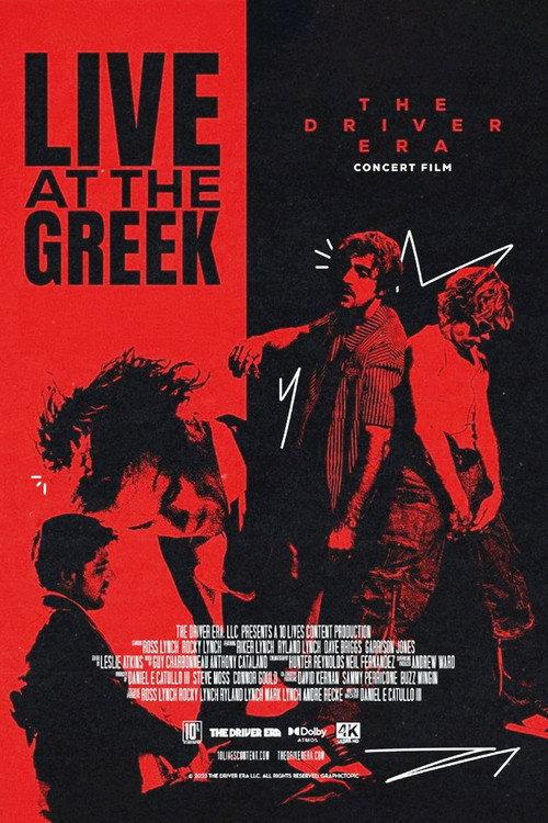 The Driver Era: Live at the Greek 2024 official movie poster