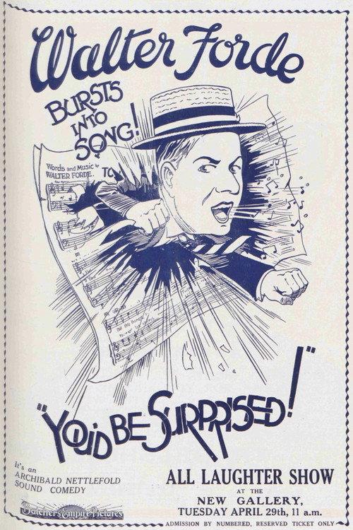 You'd Be Surprised! 1930 official movie poster