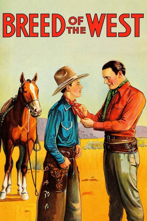 Breed of the West 1930 official movie poster