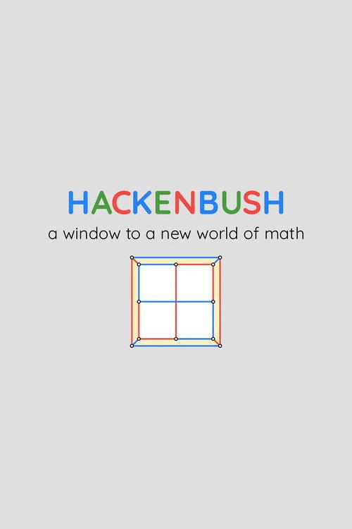 HACKENBUSH: a window to a new world of math 2021 official movie poster