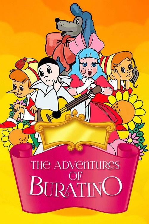 The Adventures of Buratino 1959 official movie poster