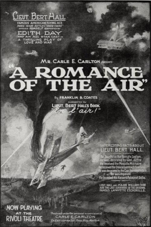 A Romance of the Air 1918 official movie poster