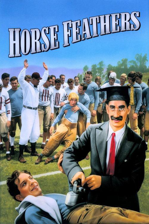 Horse Feathers 1932 official movie poster