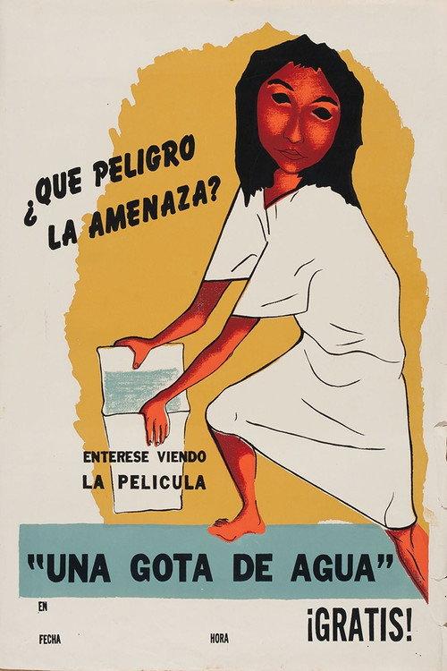 Una gota de agua 1949 official movie poster