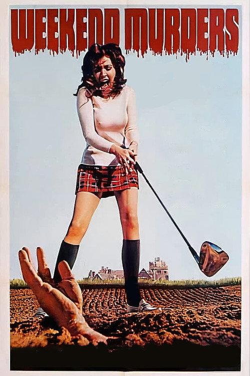 The Weekend Murders 1970 official movie poster