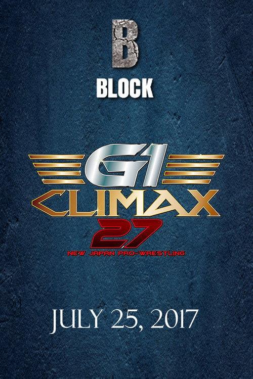 NJPW G1 Climax 27: Day 6 2017 official movie poster