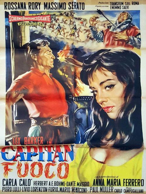 Captain Falcon 1958 official movie poster