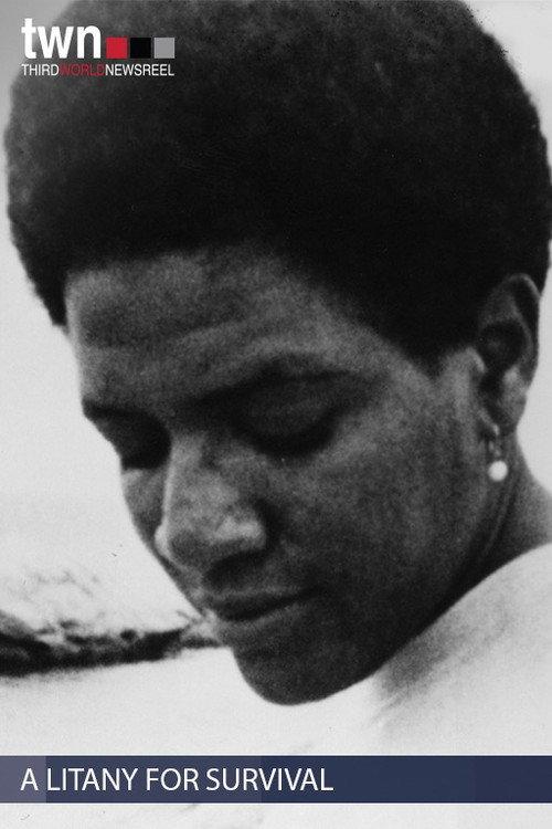A Litany for Survival: The Life and Work of Audre Lorde 1995 official movie poster