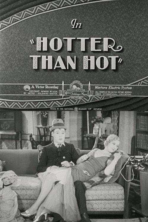 Hotter Than Hot 1929 official movie poster